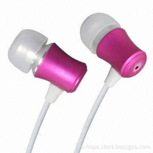 Best Fashionable, Metal Earphone with Mic for Smart Mobile Phone